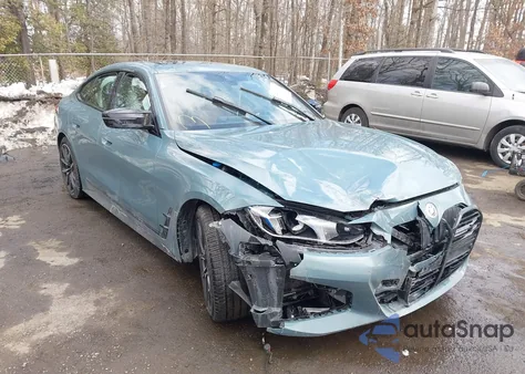 2025 BMW M440I Gran Coupe xDrive z USA, uszkodzony, nr VIN WBA63FB06SFU34146